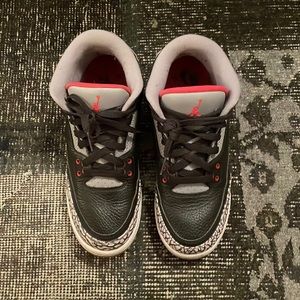 2017 Black Cement Jordan 3s